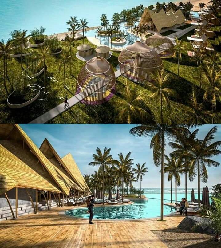 Raffi Ahmad soft launching Marawa Beach Club 4 Mei 2024 di Pantai Air Manid Padang. (Masya Allah amazing view gaess... Marawa Beach Club di Pantai Air Manis Padang. (dok/fb @westsumatra skype...)) 