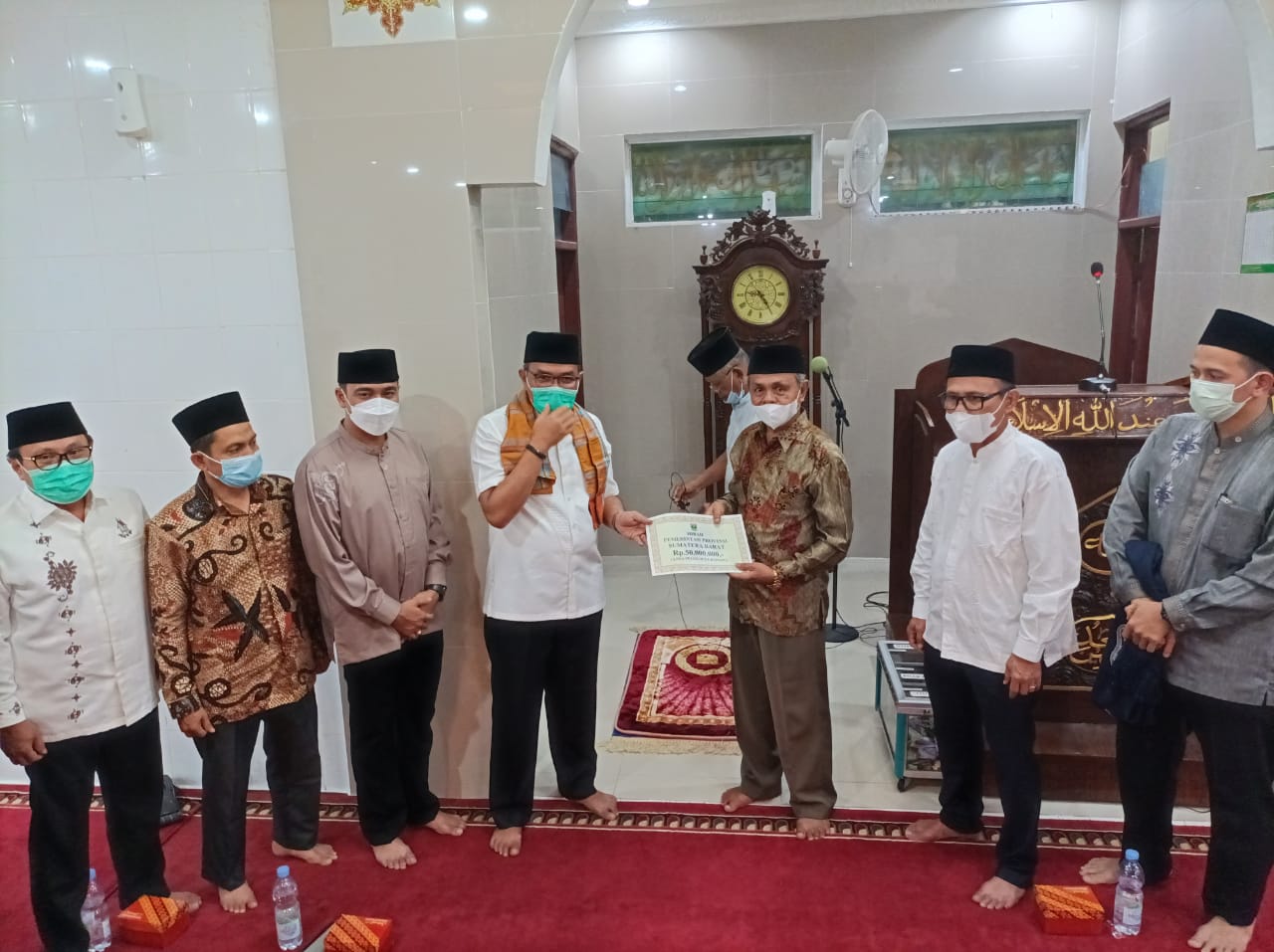 Saat Safari Ramadhan, Supardi sebut Padang Intoleran itu indikatornya apa sich?, Rabu 6 April 2022. (cdr)
