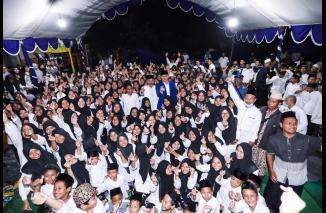AHY safari ramadhan, Jepara pecah, warga antusias sambut Ketum DPP Partai Demokrat, Kamis 7 April 2022. (dok) 