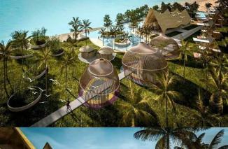Raffi Ahmad soft launching Marawa Beach Club 4 Mei 2024 di Pantai Air Manid Padang. (Masya Allah amazing view gaess... Marawa Beach Club di Pantai Air Manis Padang. (dok/fb @westsumatra skype...)) 