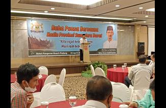 Ramal Saleh  beri sambutan buka puasa KADIN, Jumat 22 April 2022. (dok/sis) 