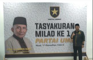 Tasyakuran Milad ke 1, Partai Ummat Optimis Hadapi Pemilu 2024