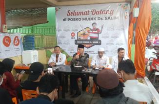 Buya Mahyeldi hadiri launching Posko Lebaran Dr Salim di Sumbar ada 10 titik, Kamis 27 April 2022. (dok/mm) Launching Posko Lebaran Dr Salim dilakukan secara hybrid, Kamis 27 April 2022. (dok/mm) 