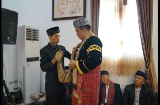 Irjen Pol Yoyol kini bagala Dt Gindo Sati, dilewakan Jumat 13 Mei 2022 di Padang Panjang, (dok/ck) 