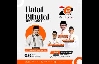 Halal bil Halal puncak Milad 20 Tahun PKS di Sumbar, Catat Minggu 22 Mei 2022.(dok) 