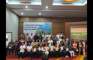 Hasil pertemuan SAM Pertamina Patra Niaga Sumbar dengan Dinas ESDM Sumbar, sebentar lagi SPBU gunakan PLTS Solar Cell, Selasa 31 Mei 2022. (dok) 