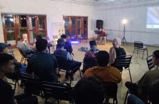 Menarik Nobar dan diskusi digelar Chanel youtube Interes tentang bhnga rafflesia, Sabtu 11 Juni 2022 di Padang. (dok/ncu) 