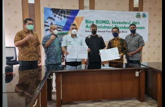 Sa, BUMD Jabar dan Sumbar teken  MoU Kamis 9 Juni 2022. (dok) 