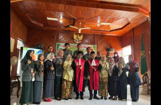 Radius Chandra Rabu 29 Juni 2022 resmi jabat Wakil Ketua PN Koto Baru Solok, Sumatra Barat. (dok) 