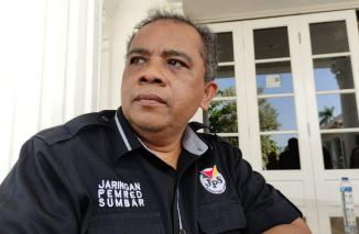 Saribulih maju ujud anti maenstream tas isu calon tunggal Ketua PWI Sumbar, Kamis 21 Juli 2022. (dok) 