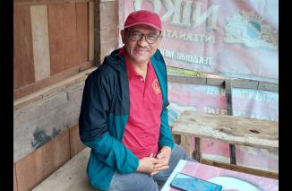 Asnawi Bahar sebut status pending Muprov KADIN Sumbar, ajang tepat pergantian estafet ke pengusaha generasi milenial, Senin 25 Juli 2022. (dok) 