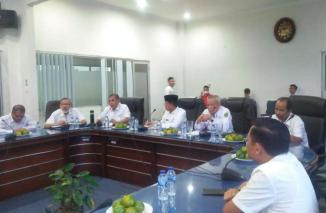 Terungkap di Rakor PMI Sumbar deng  PMI Pasbar tentang Sinuruik jadi Nagari Palang Merah, Rabu 24 Agustus 2022. (nce) 