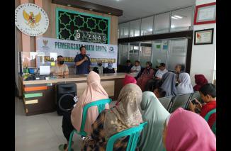 Ketua Baznas Kota Padang Mufti Syarfie rencanakan klinik mata sehat di Kota Padang pada tahun depan, Sabtu 27 Agustus 2022. (zir) 