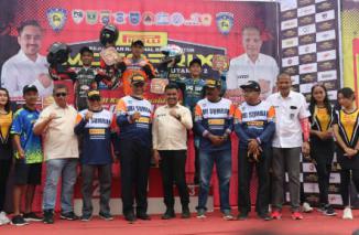 Motorpix di Sirkuit Kandih Sawahlunto gelaran kedua IMI Sumbar pada 2022. (ck) 