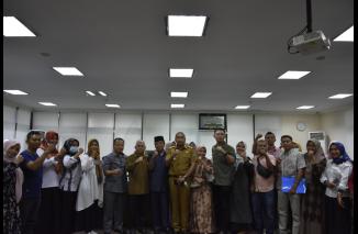 Wagub Audy tegas siap bantu perjuangkan hak Non ASN ke Kemenpar RB, Selasa 13/9-2022. (ndra) 