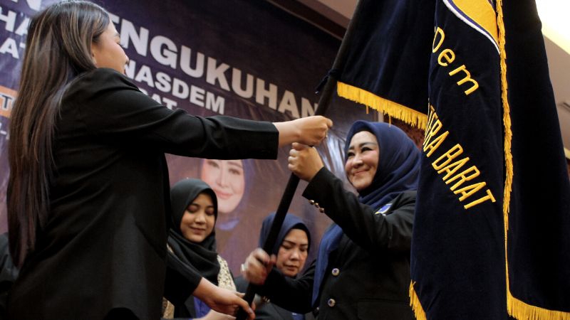 DPW Garnita Malahayati sayap Partai NasDem dikukuhkan Sabtu 22/10-2022 di Basko Hotel Padang. (sis) 
