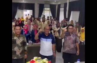 Supardi gelorakan semangat jiwa sosial. di Payakumbuh, Sabtu 15/10-2022. (ck) 