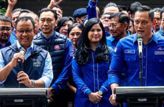 Anies-AHY maju bersama, suara orang Minang Insya Allah ke pasangan ini pada Pilpres 2024. (dok) 