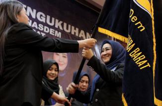 DPW Garnita Malahayati sayap Partai NasDem dikukuhkan Sabtu 22/10-2022 di Basko Hotel Padang. (sis) 