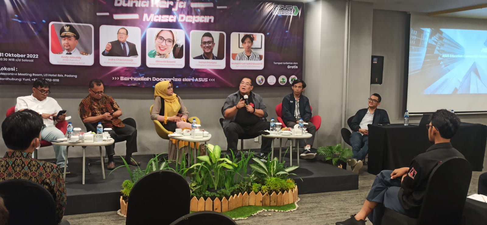 Ngopi Kasus bicarakan soal lapangan kerja untuk milenial, Senin 31/10-2022. (sis) 