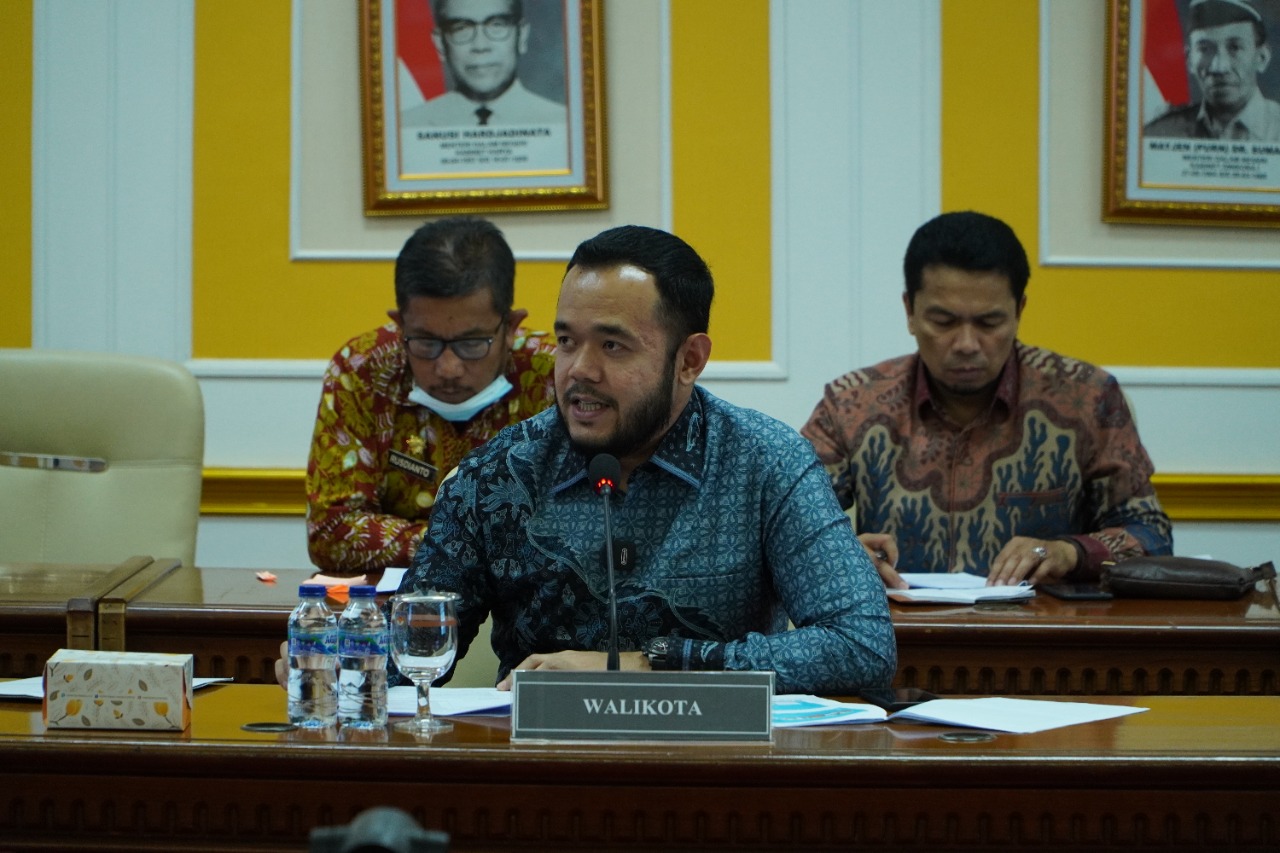 Wako Fadly Amran presentasikan inovasi di ajang presentasi IGA 2022, Rabu 23/11-2022 di Jakarta. (ndes) 