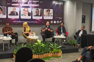 Ngopi Kasus bicarakan soal lapangan kerja untuk milenial, Senin 31/10-2022. (sis) 