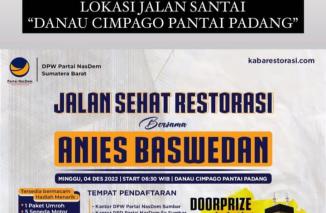 Anies Baswedan ke Sumbar, agenda padat, tapi pakai makan durian loh.(sis) 