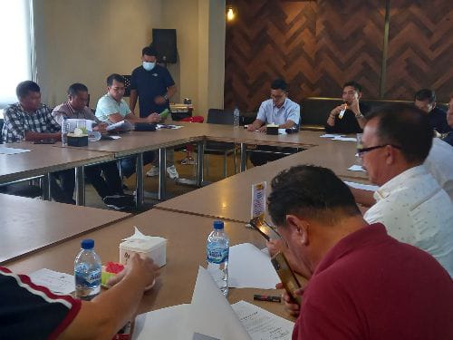 Ketua Parpol di Padang soroti soal kursi kosong Wawako Padang yang berlarut-larut, Rabu 28/12-2022. (ck) 