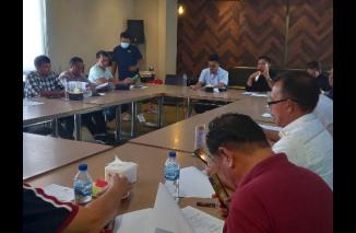 Ketua Parpol di Padang soroti soal kursi kosong Wawako Padang yang berlarut-larut, Rabu 28/12-2022. (ck) 