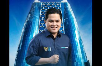 Erick Thohir tokoh nasional disebut maju Pilpres 2024, Selasa 20 Desember 2022 berkunjung ke Sumbar. Garda Bernas siapkan 2000 ornag sambut Erick di BIM. (twitter @erick..) 