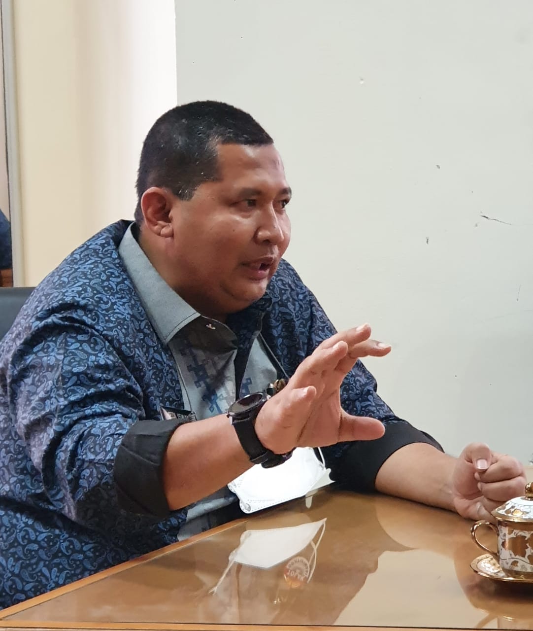 Kepala Bappeda Sumbar Medi Iswandi sebut PAD tembus 100 persen lebih, Minggu 1/1-2023. (grp) 
