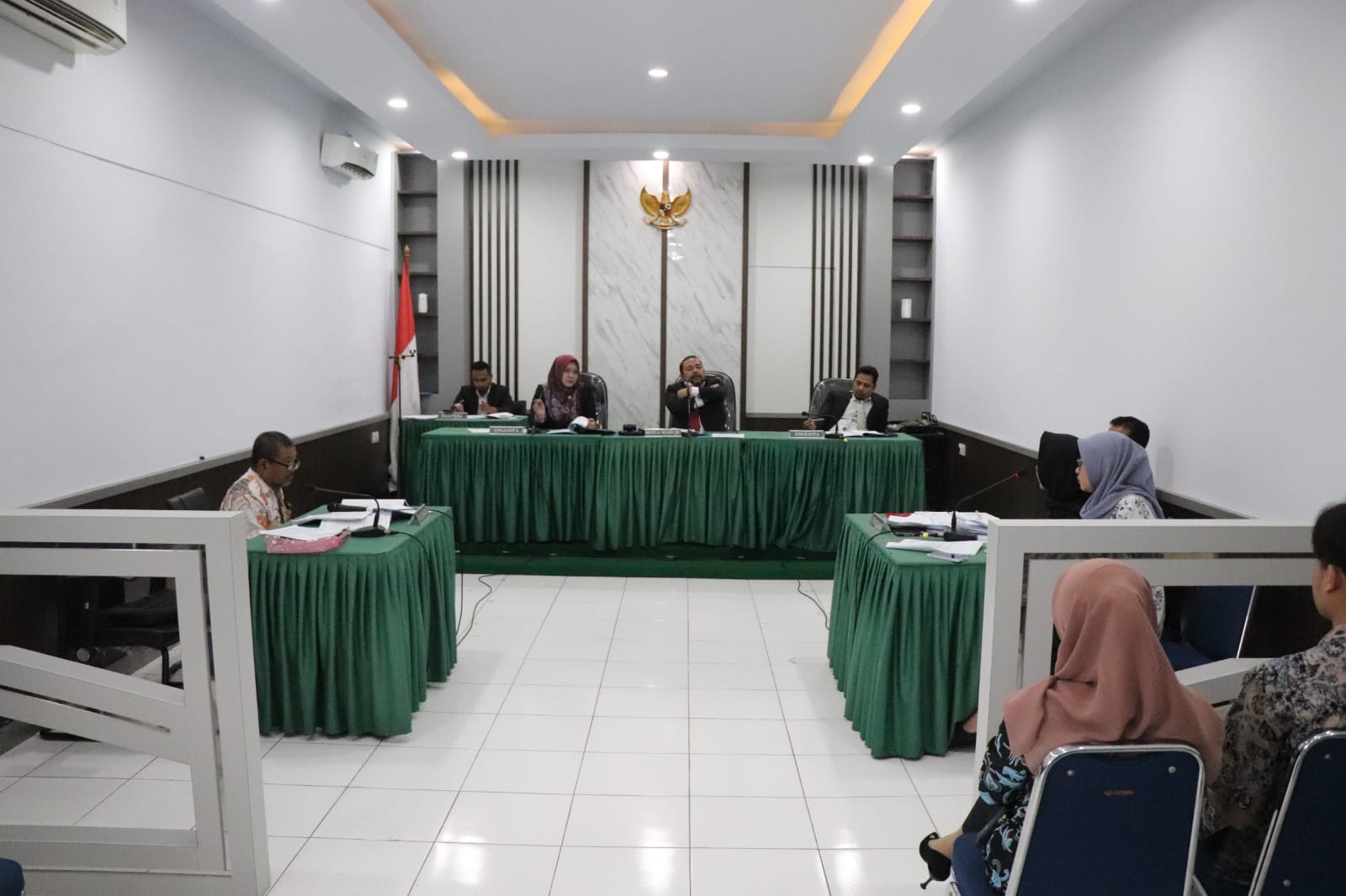 Kuasa termohon PN Padang koreksi dengan hak jawab pers rilis tentang sidang KISB, Minggu 8/1-2023. (grp)