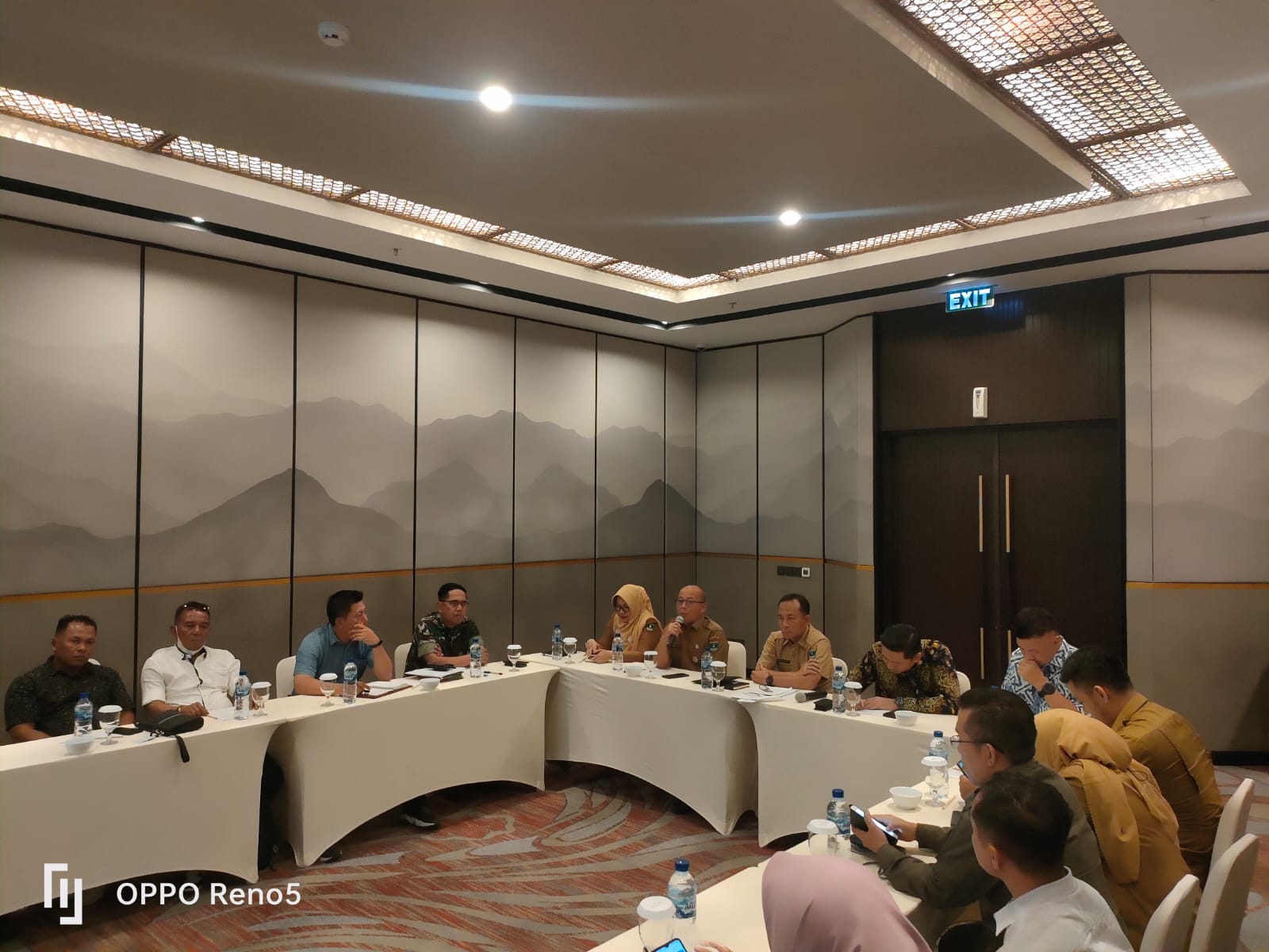 Satgas Pengawasan BBM dan LPG apresiasi Pertamina terpakan QRcode di Payakumbuh dan Limapuluh, Selasa 10 Januari 2023. (ck)