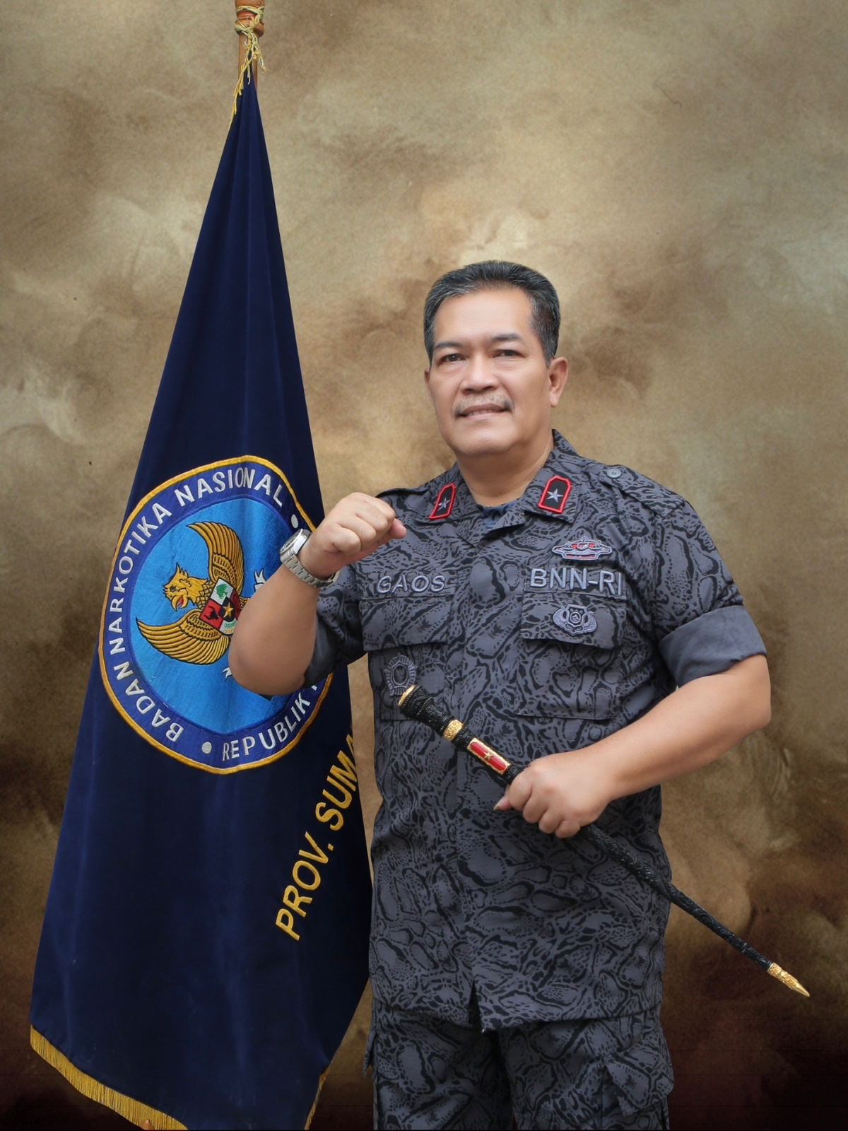Kepala BNNP Sumbar Brigjen Pol Sukria Gaos akui terkendala rehab pecandu dengan rawat inap, BNNP butuh lahan hibah dari pemerintah daerah, Senin 9 Januari 2023. (ck)
