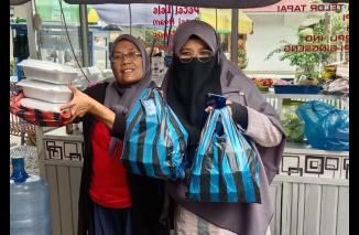 Bebagi perdana di 2023 digelar Yayasan Varisha Peduli, Sabtu 7/1-2023. (can) 