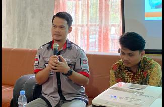 Reido Deskukar di up grading pengurus DPD Grma Keadilan Padang Pariaman, sebut pengurus adalah aset organisasi yang bergerak dengan frekuensi yang sama, Minggu 8/1-2023. (sis) 