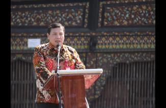 Kepala Pusat Fasilitasi Kerjasama Kemendagri Bachril Bakri apresiasi Sister Province Sumbar dengan Jeollebuk Korsel. (trd) 