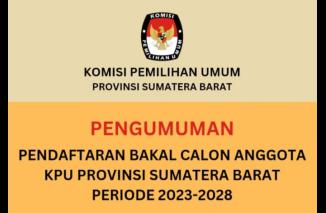 Timsel KPU Sumbar buka pendaftaran Calon Anggota KPU Sumbar periode 2023-2028, Jumat 10 Februari 2023. (dok) 