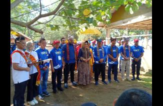 Rektor UMBRAH dan Ketua Yayasan Baiturahmah bersama Wako Padang hadiri hari terkahir aksi USR Baiturahmah di Pantai Air Manis Padang, Minggu 5/3-2023. (sis) Pemeriksaan Kesehatan Gratis bagian dari USR UNBRAH di Pantai Air Manis Kota Padang,, Minggu 5 Mar