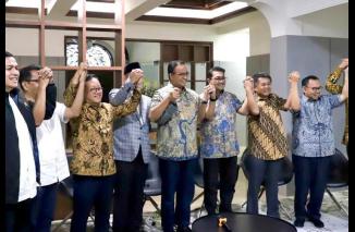 Pertemuan Anies dengan Koalisi Perubahan, Jakarta, Jumat (5/5/2023). (Sumber : Istimewa)