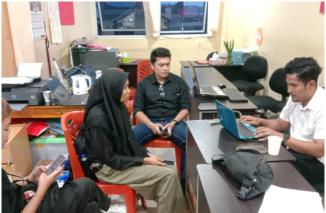 Sejumlah jurnalis dari berbagai media massa resmi melaporkan oknum pegawai di Pemerintah Provinsi (Pemprov) Sumatera Barat (Sumbar) ke Polda Sumbar. (Sumber : Istimewa) 