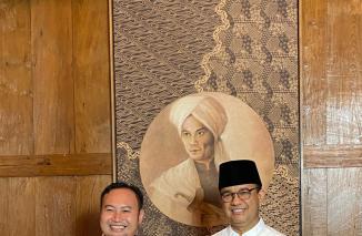 Anies Baswedan Gelar Pertemuan Khusus, Rahmat Saleh Wakili Politisi Muda Sumbar. (Sumber : Istimewa) 