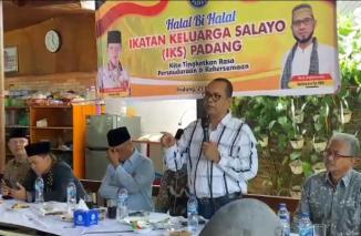 Desrio Putra warga IKS Kota Padang, Anggota DPRD Sumbar sampaikan harapan terbesar agar perantau meningkatkan kepedulian dengan kampung halaman.(Sumber : md)