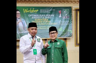 Pemenangan Pemilu PKB Kabupaten Agam, Syamsul Bahri, Ketua DPC PKB Agam. (Sumber : Istimewa) 