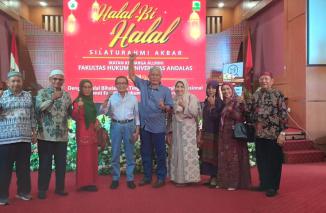 Halal bi Halal (HBH) Silaturhami Akbar Alumni Hukum. (Sumber : Istimewa)