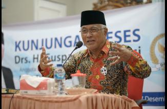 Anggota komisi II dari Fraksi PAN Guspardi Gaus mengatakan bahwa  netralitas aparatur sipil negara (ASN). (Sumber : Istimewa) 