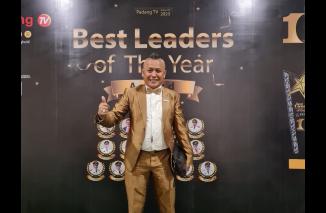 Advokat Sumbar, Boy London SH. MH. dalam Acara Padang TV Award 2023.(Sumber : Istimewa)