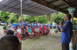 Setiap Penyerahan Pokir tak Dihadiri Kadis, HM Nurnas: Biarlah yang Penting Saya tidak Cawe-Cawe di Pokir ini. (Sumber : Istimewa) 