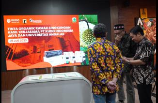 Tinta Pemilu Berbahan Gambir, UNAND-PTKIJ Resmi Bekerjasama. (Sumber : Istimewa)
