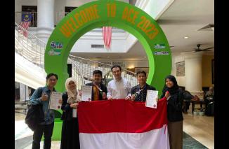 Perwakilan Universitas Andalas yang berlaga di Kompetisi sains dan penemuan ini dinamakan The 1st Arau International Creativity Expo (ACE) Competition 2023 yang diselenggarakan oleh Universitas Perlis, Malaysia. (Sumber : Istimewa)